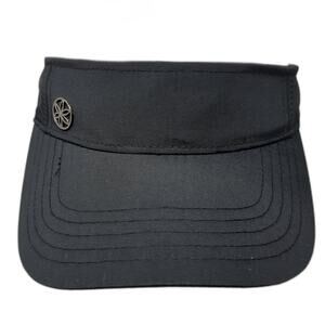 Gaiam Slideback Visor Hat Black One Size Adjustable Solid Outdoor